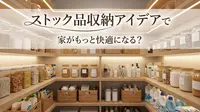 ストック品収納アイデアで家がもっと快適になる？