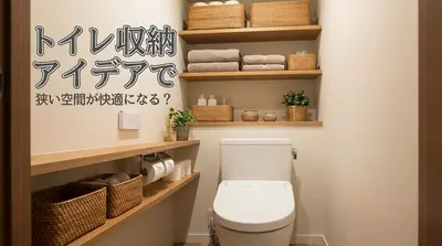 トイレ収納アイデアで狭い空間が快適になる？