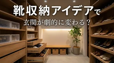 靴 収納 アイデアで玄関が劇的に変わる？