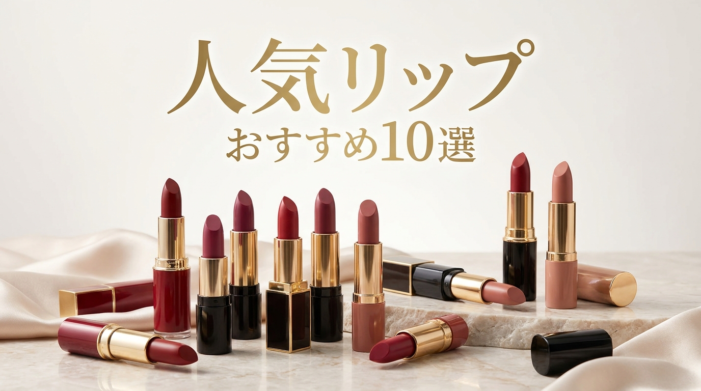 人気リップおすすめ10選