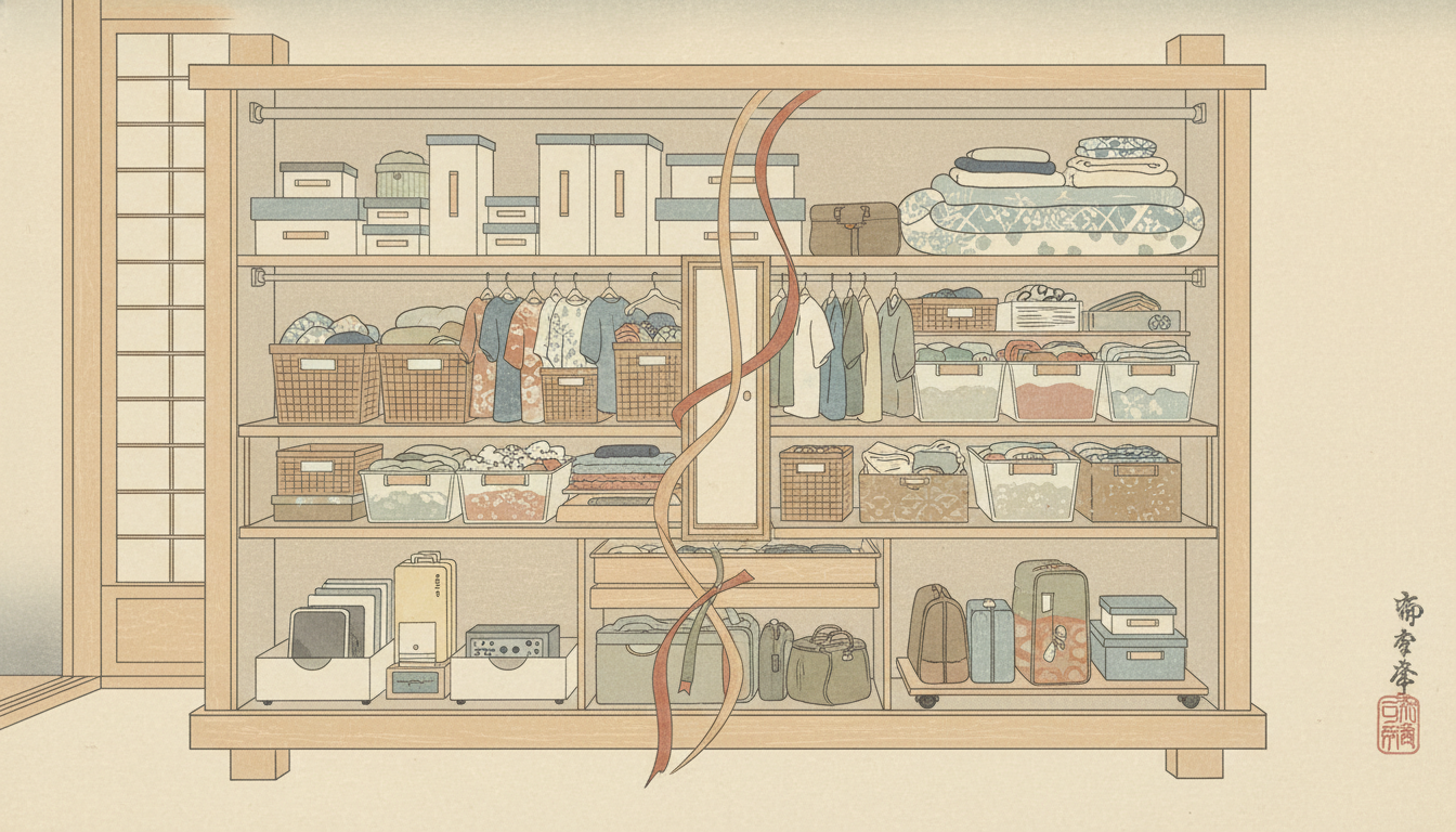 なぜゾーン分けと奥行き活用が押入れ収納の鍵なのか？