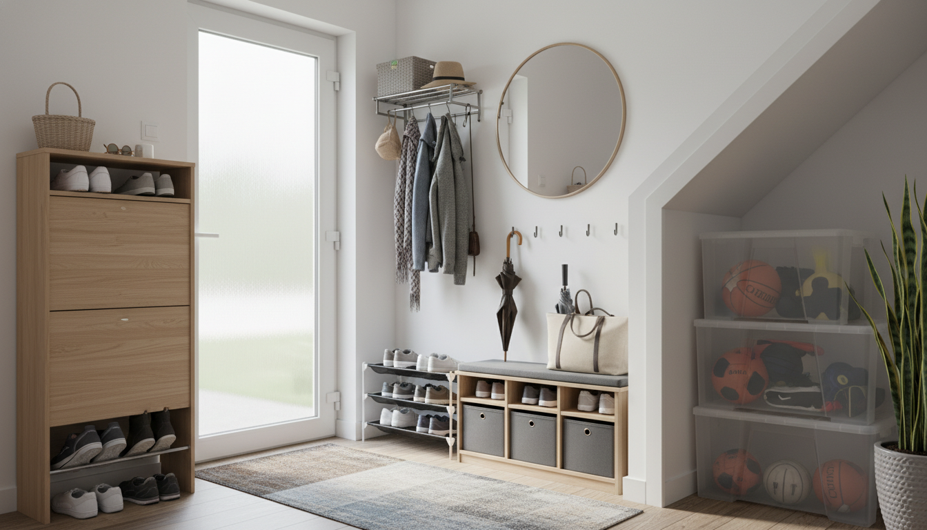 玄関収納グッズの種類と特徴を徹底解説！