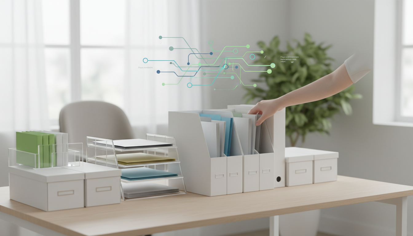 書類収納の正解は「定位置」と「分類」を決めること