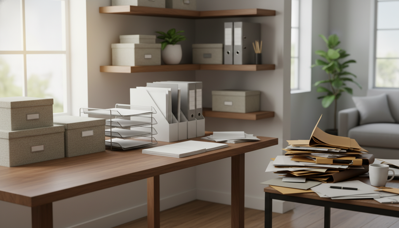 なぜ書類はすぐに散らかってしまうの？原因を知ろう