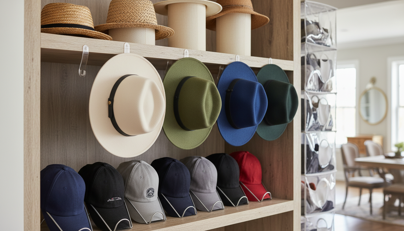 帽子収納の正解は「型崩れ防止」と「取り出しやすさ」の両立!