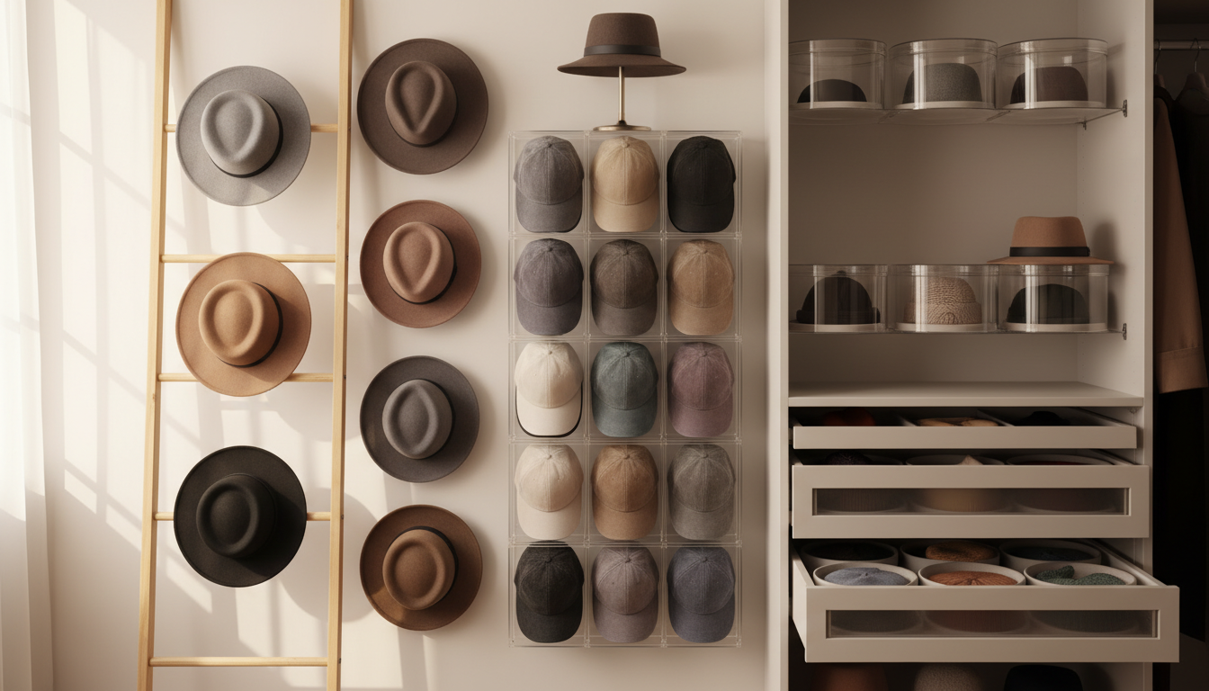 【基本編】型崩れ防止のための帽子収納ルール