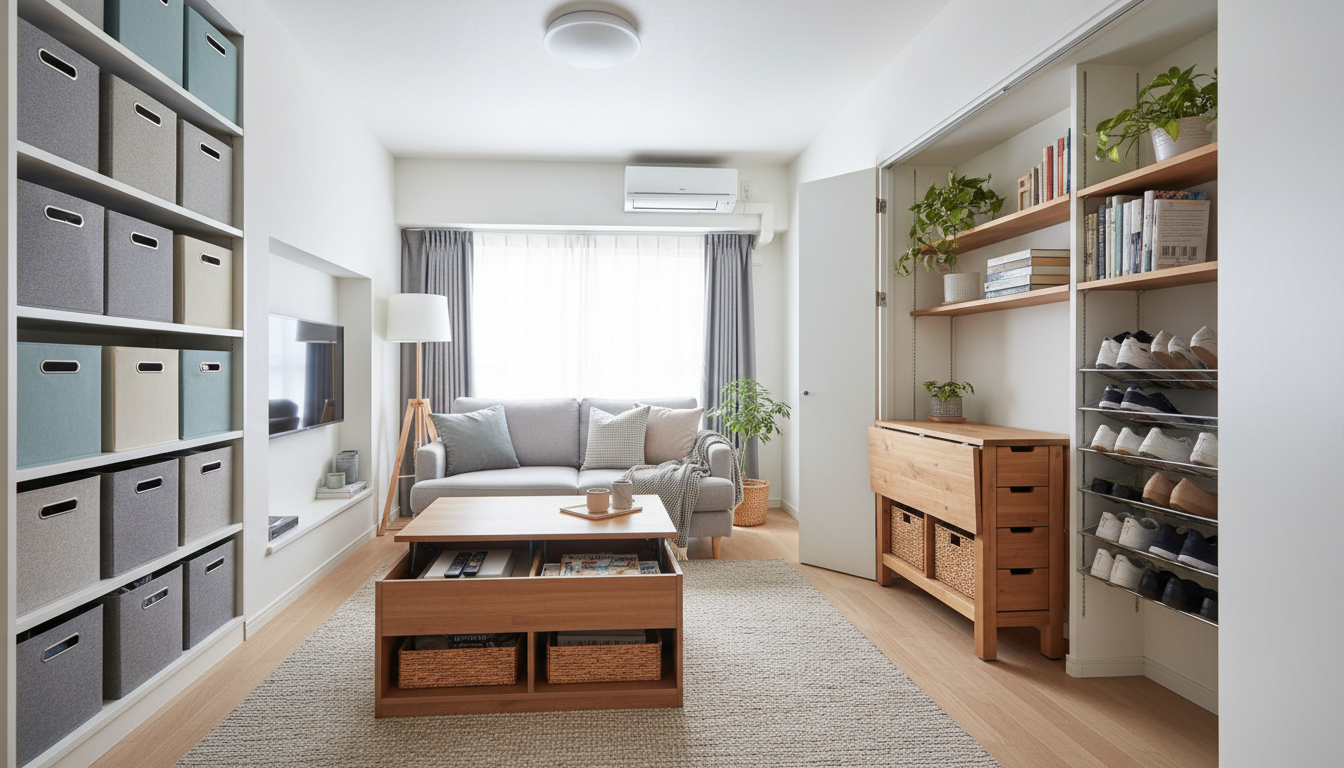 場所別!賃貸収納アイデアの具体例をご紹介