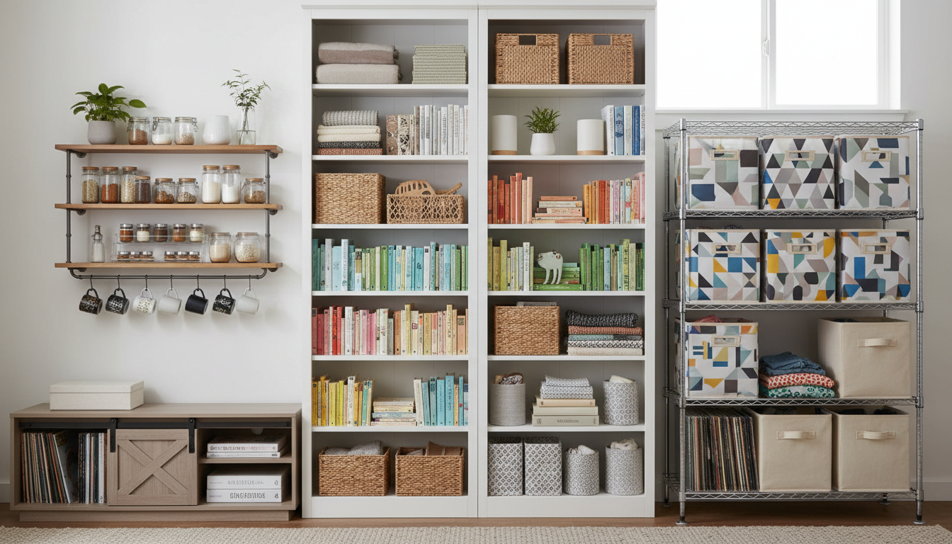 今すぐ試せる！棚収納アイデア具体例7選
