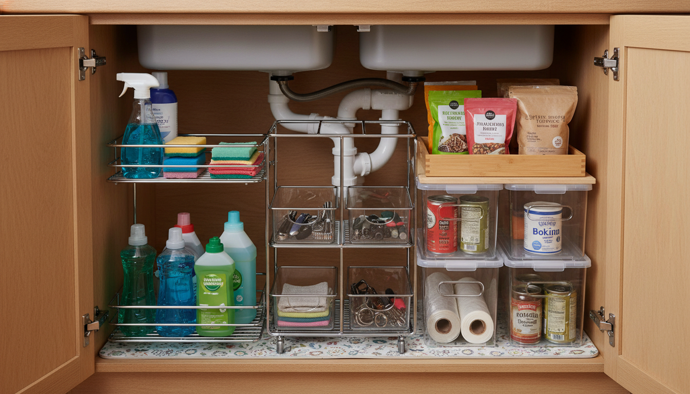 シンク下収納がうまくいかない理由とその解決策