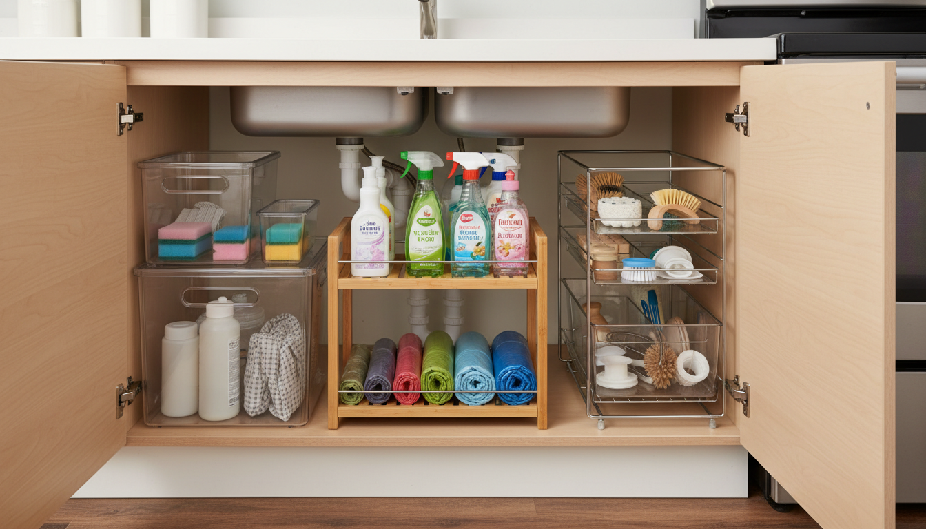 タイプ別！シンク下収納の具体的アイデア