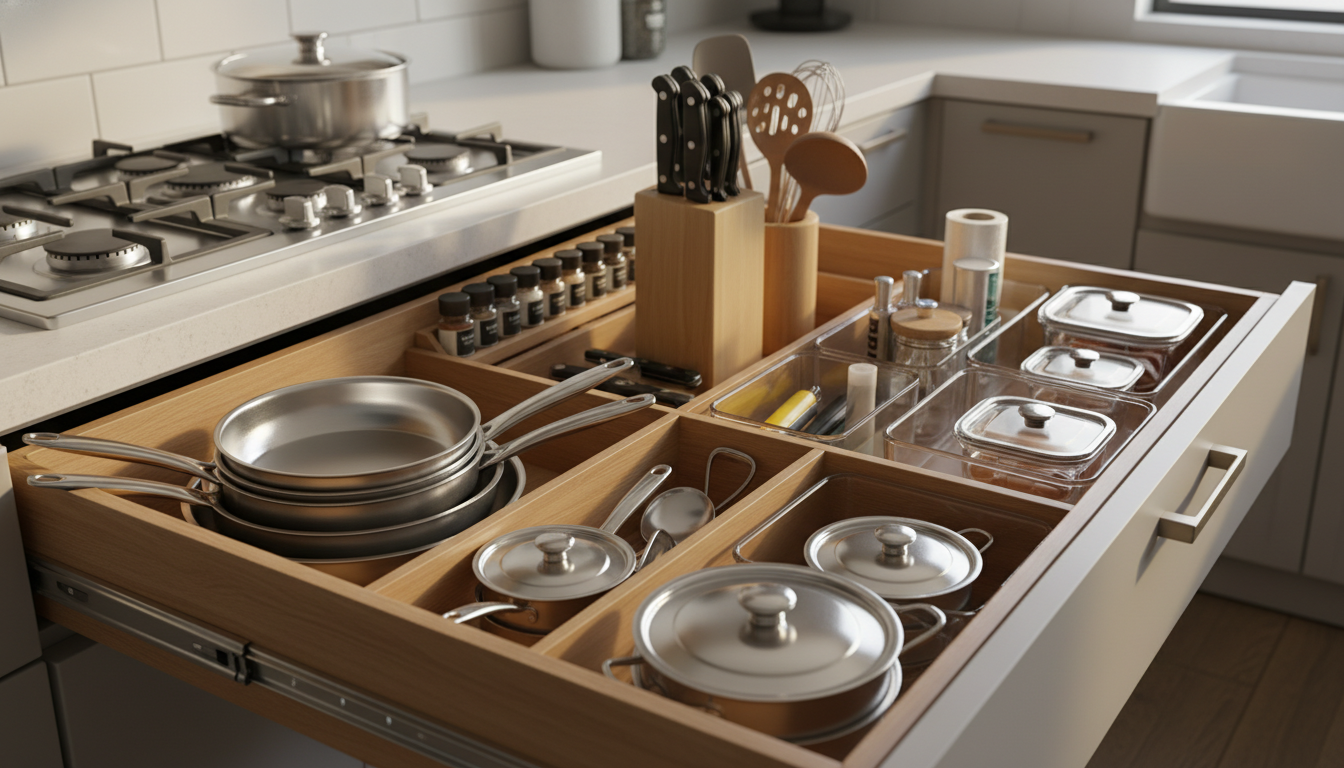 【タイプ別】コンロ下収納の具体的なアイデア集