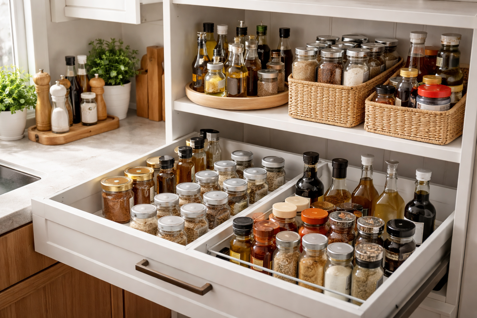 調味料収納のコツは「場所別」×「使用頻度」で考えること
