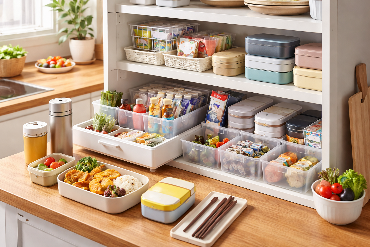 お弁当作りを最速にする「お弁当ステーション」が最強の結論！