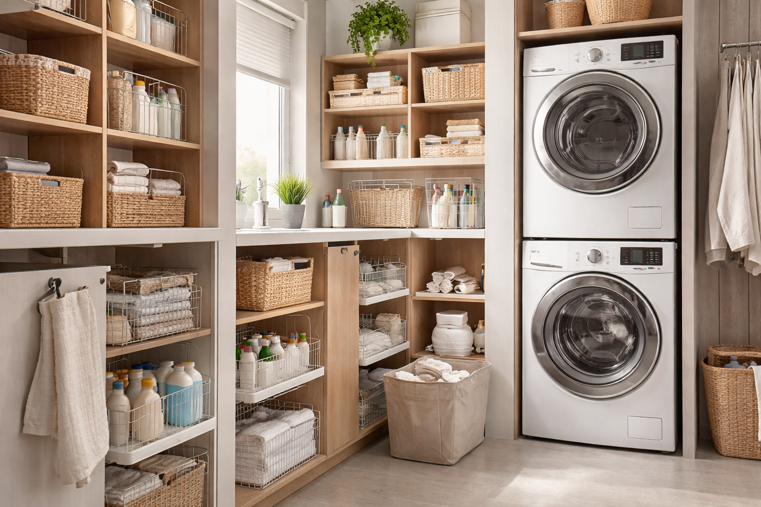 デッドスペースを制する者がランドリー収納を制する！