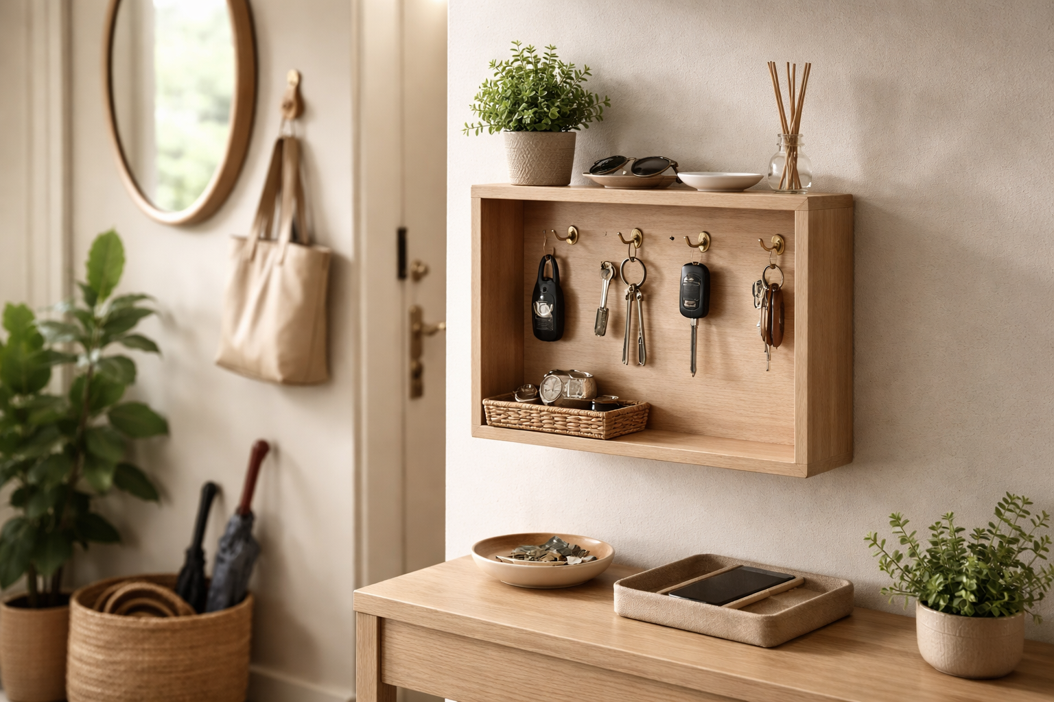 鍵の定位置を決めることがストレスフリーな生活への第一歩！