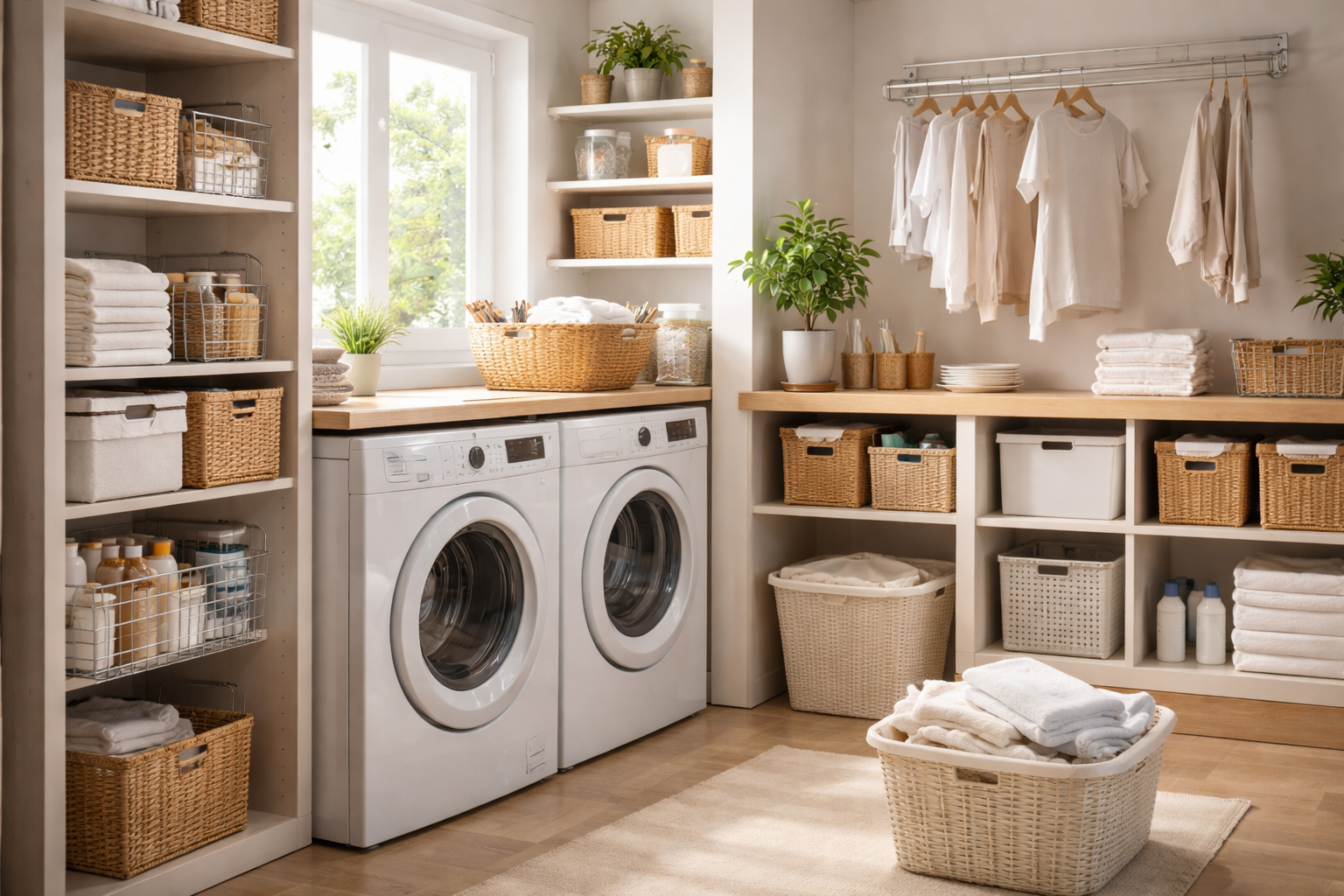 「洗う・干す・畳む・しまう」を最短距離でつなぐのが成功の鍵！