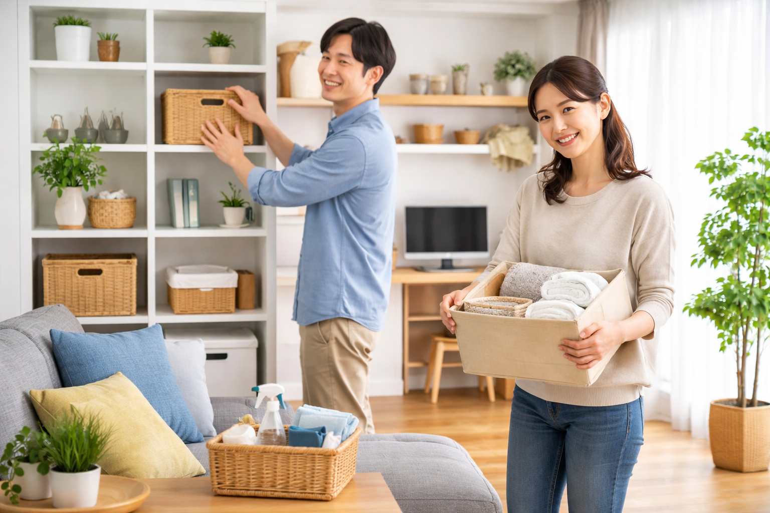 共働き家庭で続けやすい片付けルールとは「頑張らない仕組み」を作ること！