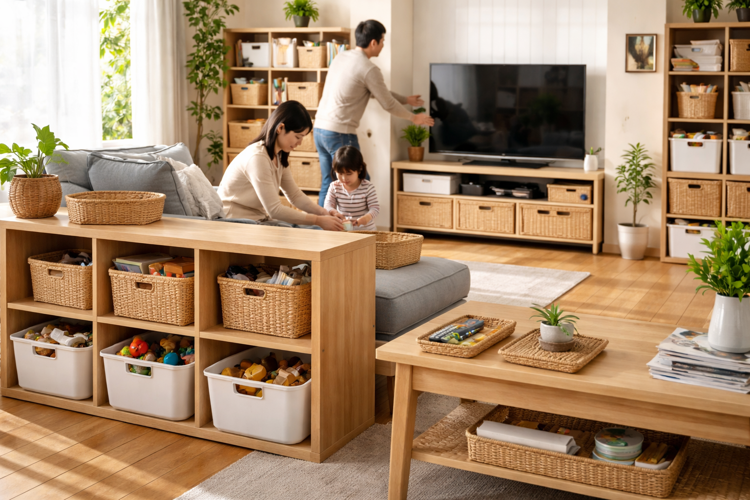 「戻しやすさ」を最優先に！家族みんなが迷わない収納のルールとは？