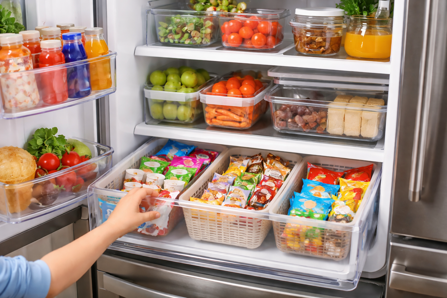 子どもが自分で取り出せる「専用おやつゾーン」を作るのが正解！