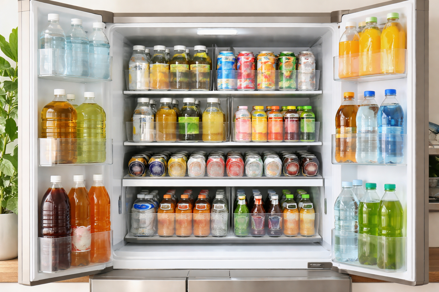 飲み物のストックが多くてもスッキリ！解決の鍵は「7割収納」と「専用ゾーン」の固定にあり！